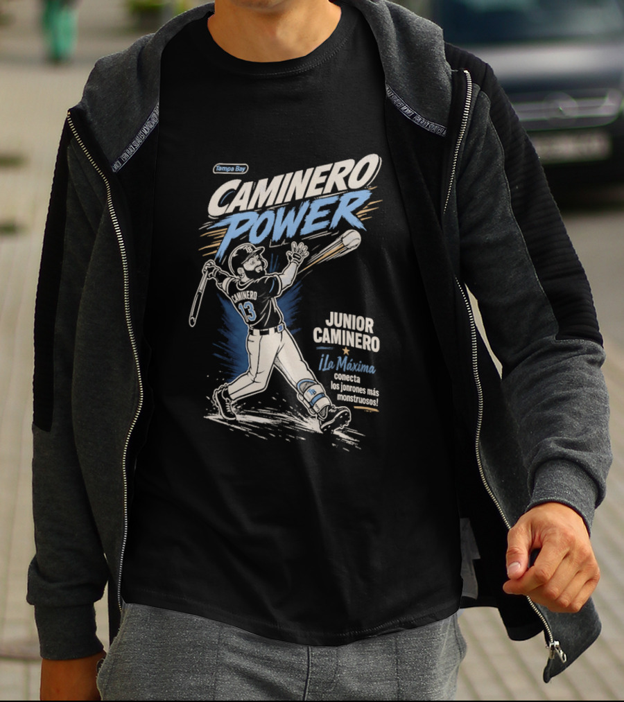 Caminero Power Junior Caminero La Máquina Maximum Home Run T-Shirt