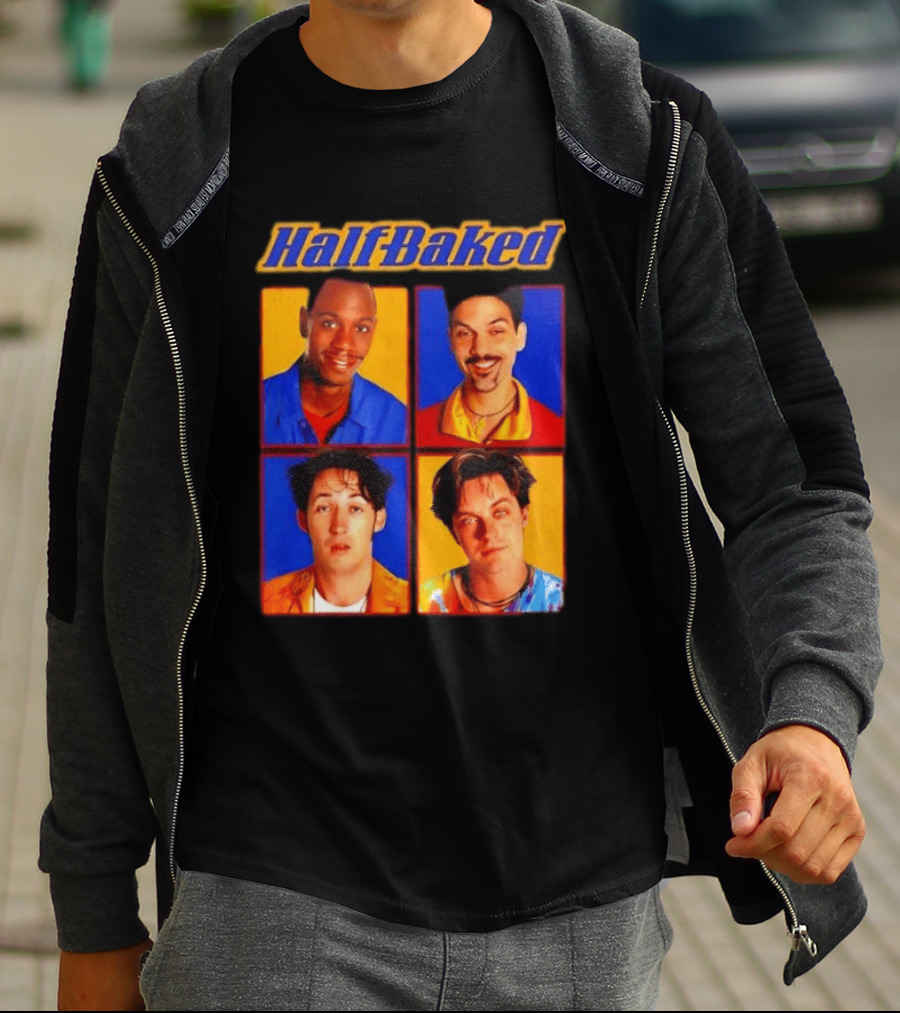 Half Baked Movie Characters Block T-Shirt