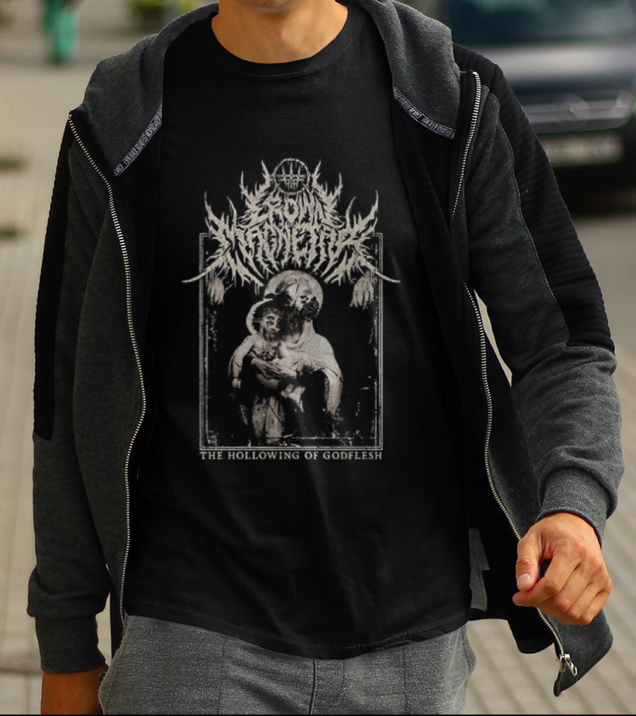 Crown Magnetar The Hollowing Of Godflesh Decapitate Your God Piss In The Neck Hole T-Shirt