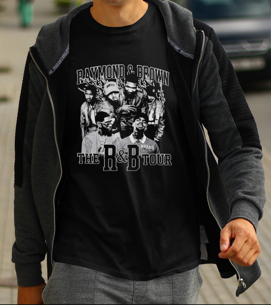 Raymond & Brown The R And B Tour Usher Chris Brown T-Shirt