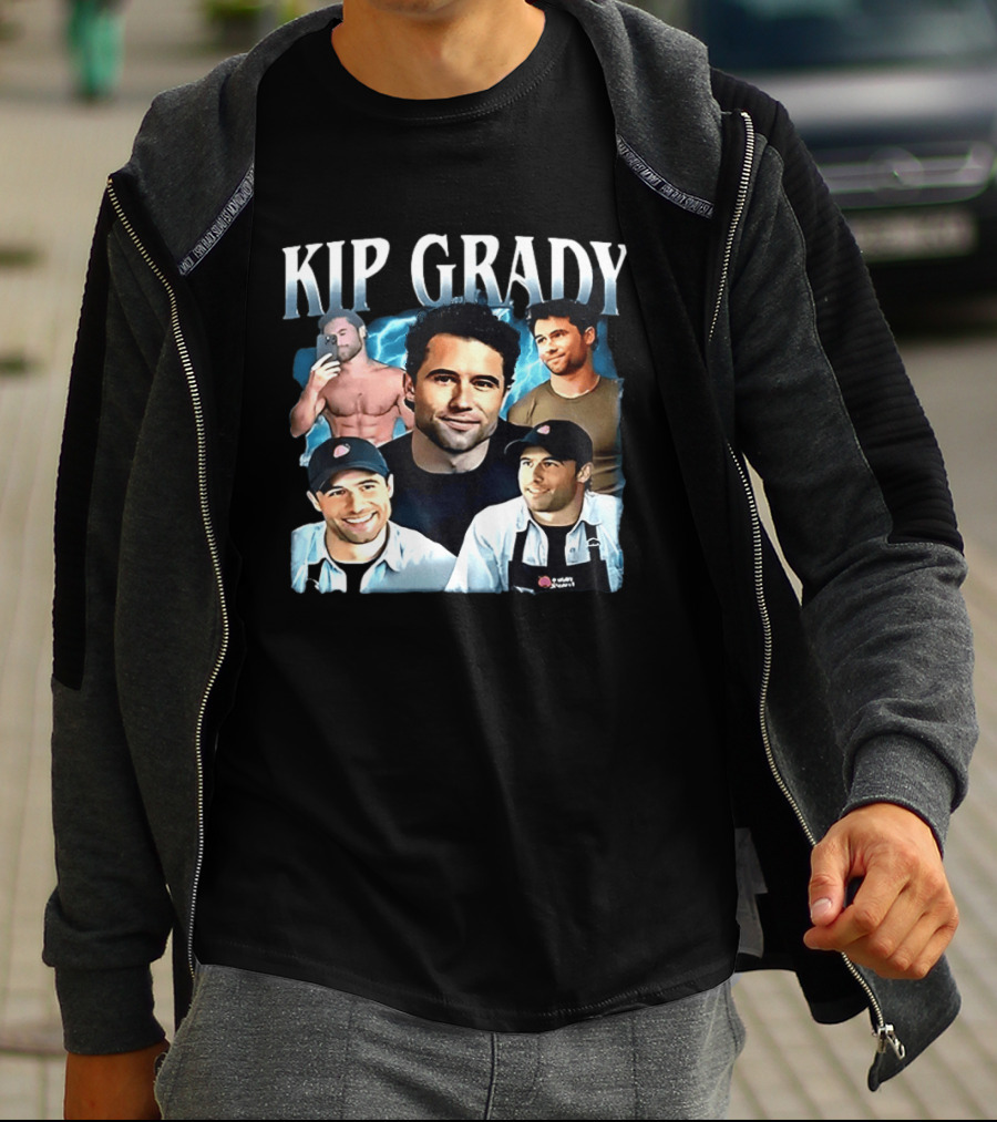 Kip Grady Tribute Collage Robbie Graham Kuntz Heated Rivalry T-Shirt