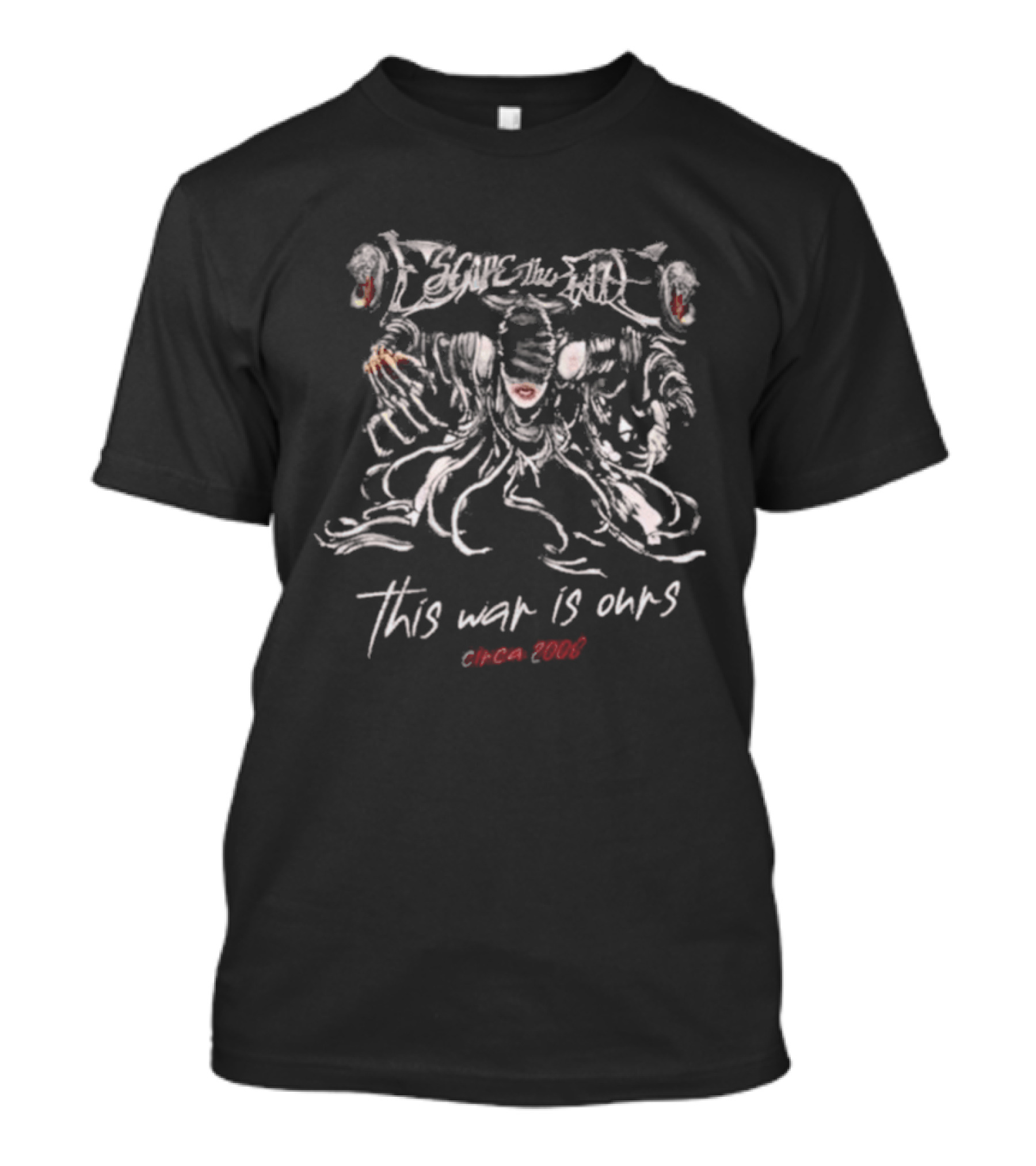 Escape The Fate This War Is Ours Circa 2026 Long Beach Warped Tour July 25 26 T-Shirt