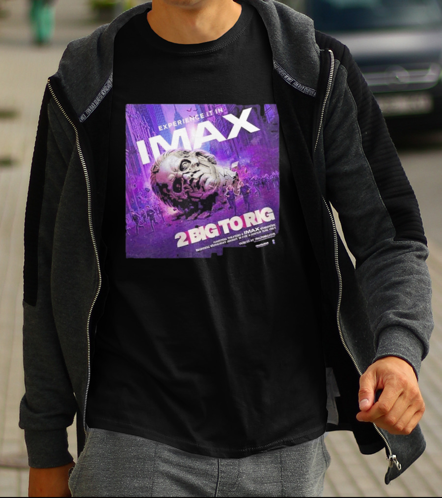 Experience It In IMAX Ghost 2 Big To Rig Feature Film Capturing Skeletour World Tour 2026 T-Shirt