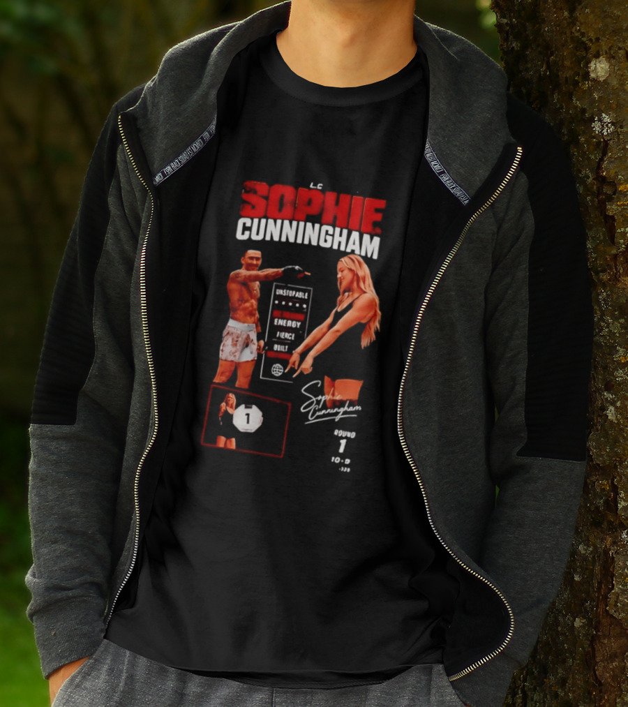 Sophie Cunningham Energy Juice UFC 329 Ring Girl T-Shirt