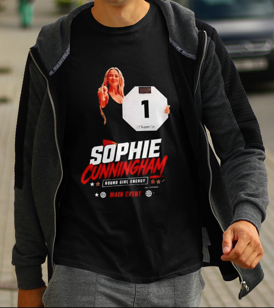 Sophie Cunningham Round Girl Energy Main Event 1 T-Shirt