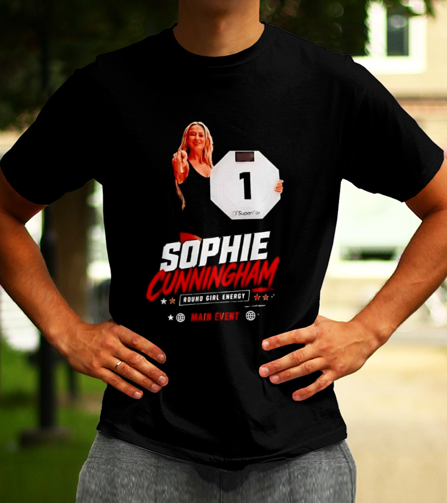 Sophie Cunningham Round Girl Energy Main Event 1 T-Shirt