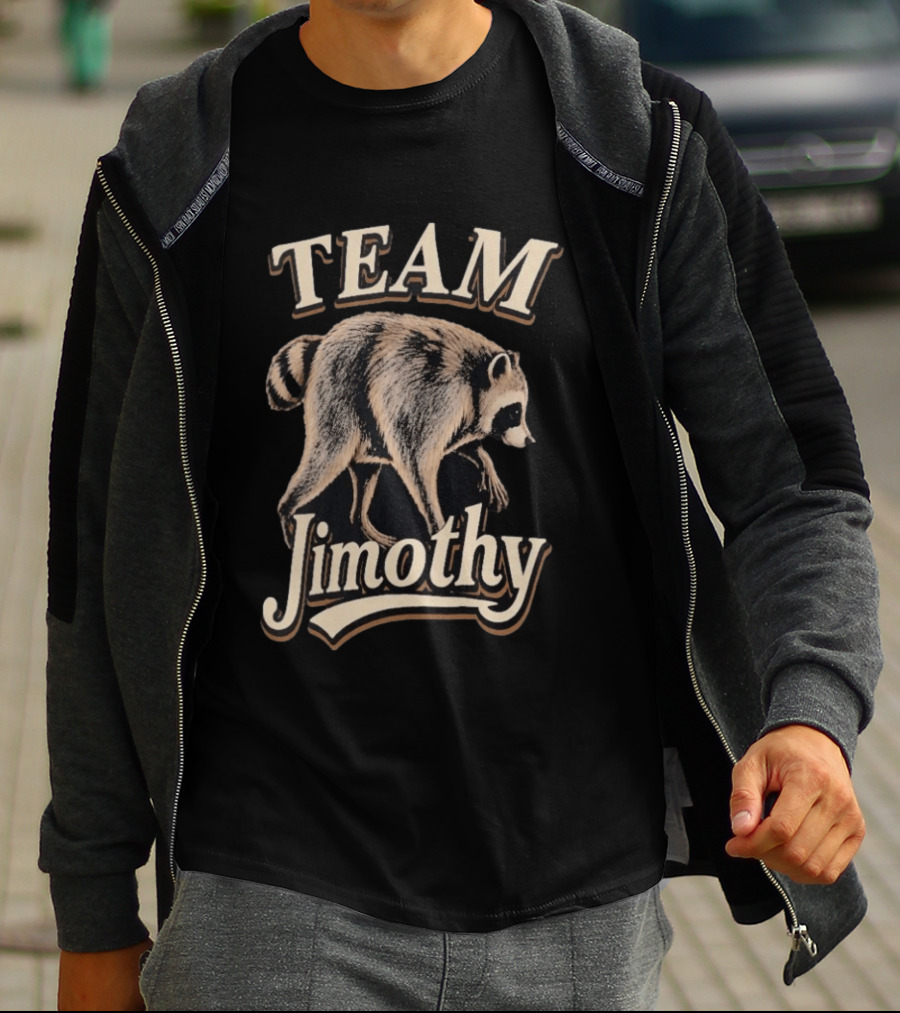 Team Jimothy Raccoon T-Shirt