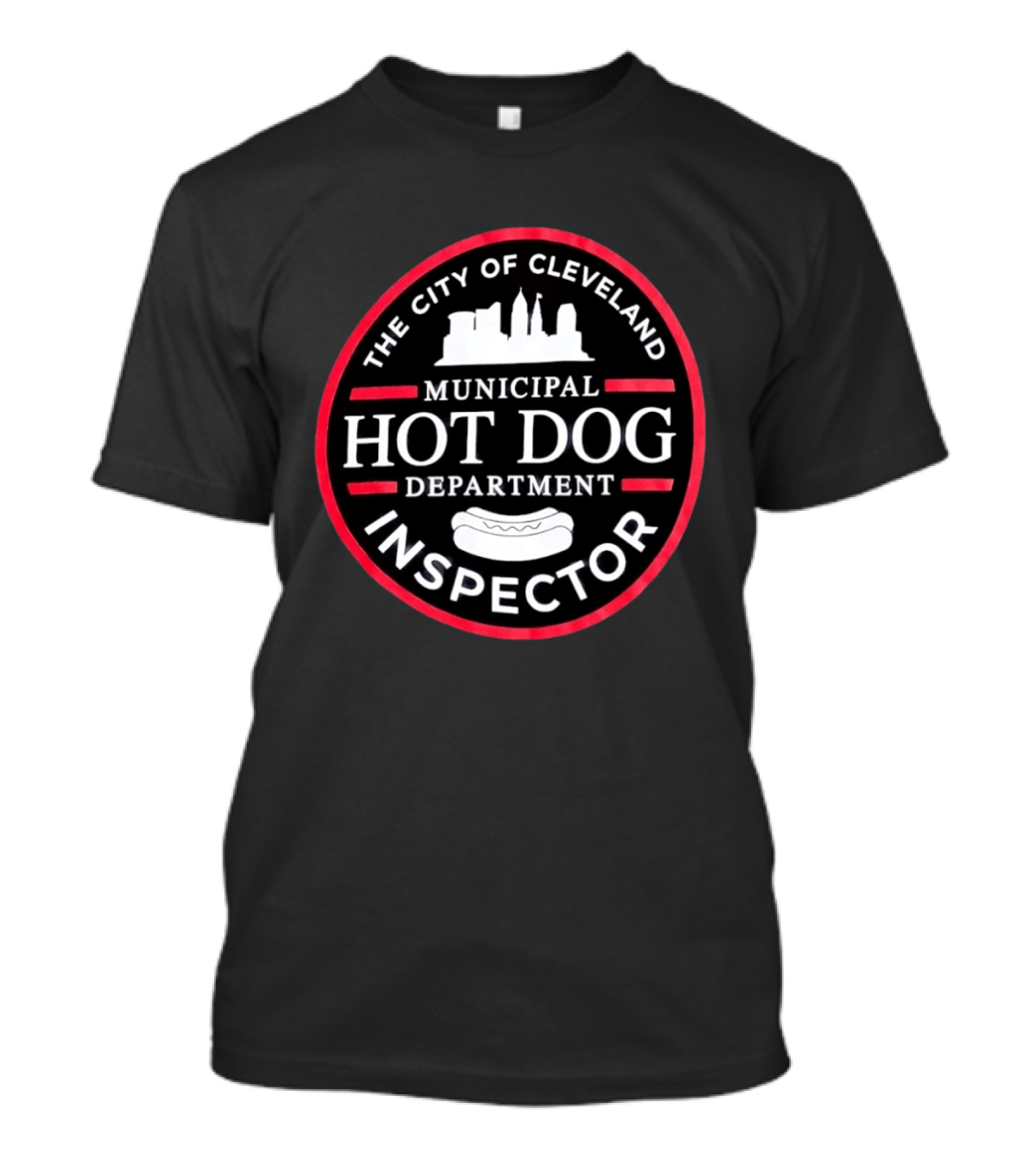 Cleveland Municipal Hot Dog Department Inspector T-Shirt