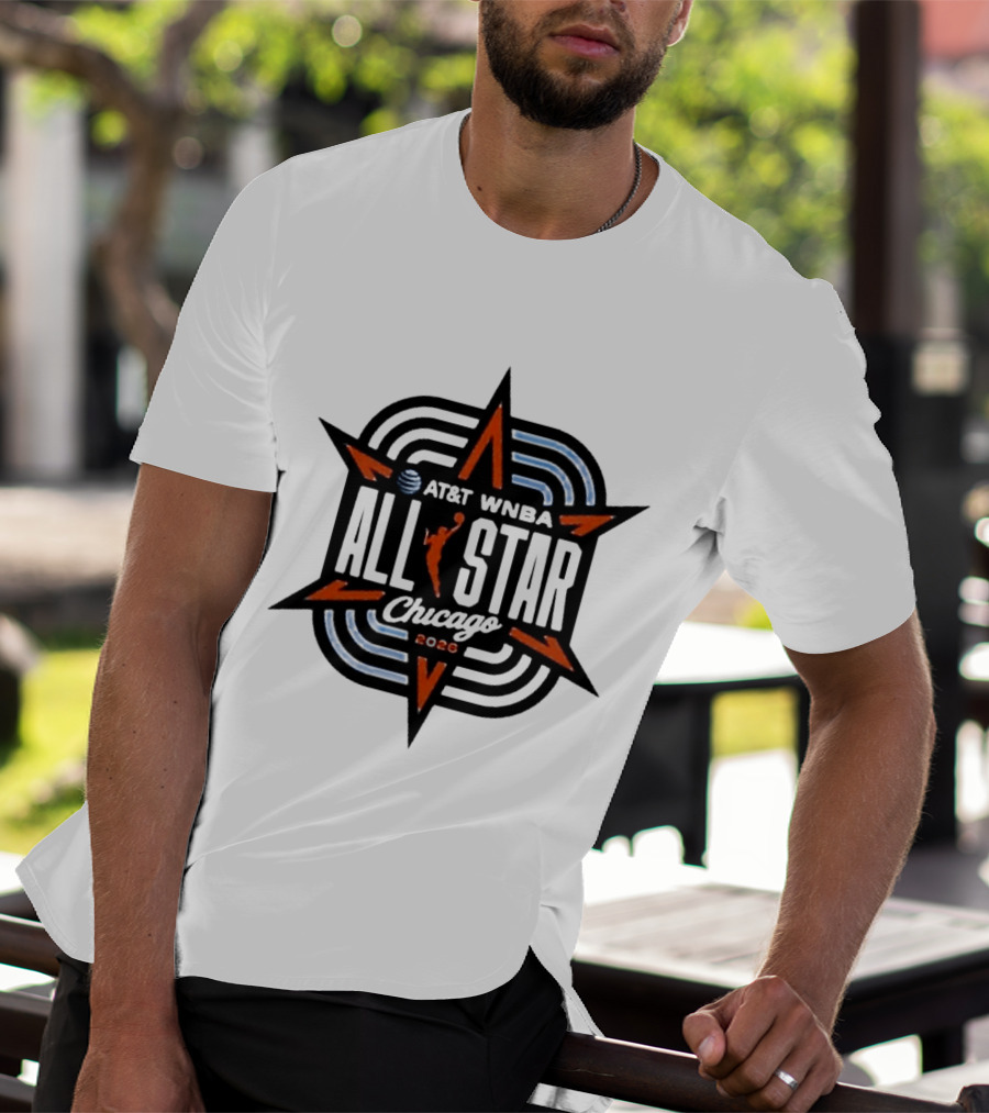 AT&T WNBA All Star Chicago 2026 Event At United Center T-Shirt