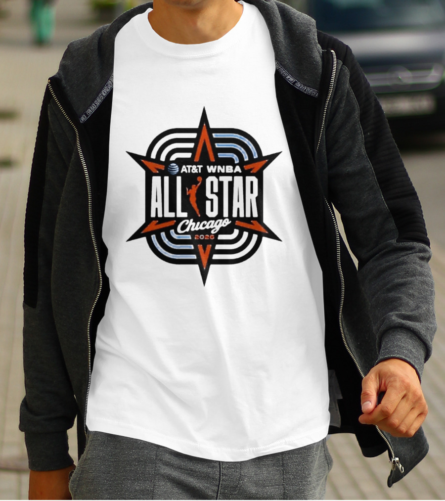 AT&T WNBA All Star Chicago 2026 Event At United Center T-Shirt