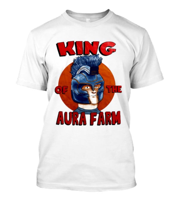 King Of The Aura Farm Hank Hill Helmet Warrior T-Shirt