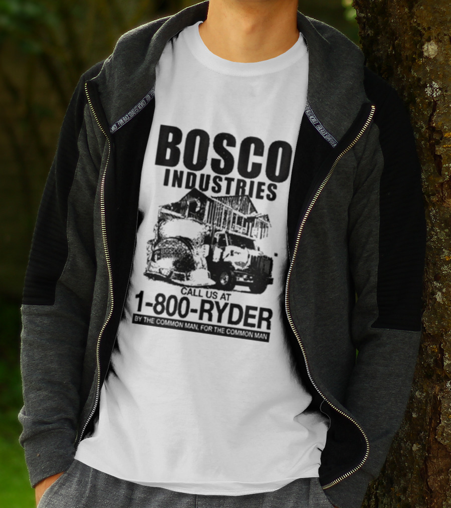 Bosco Industries Call Us At 1 800 RYDER Truck T-Shirt