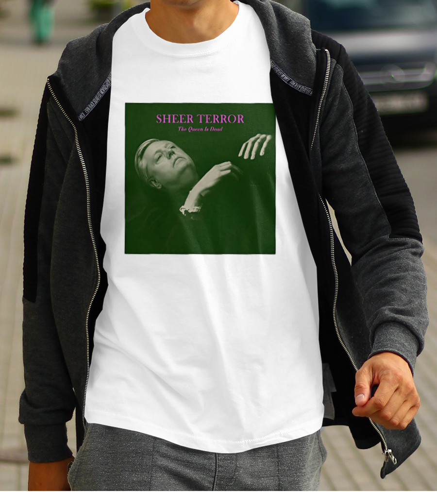 Sheer Terror The Queen Is Dead Punk Album Cover T-Shirt