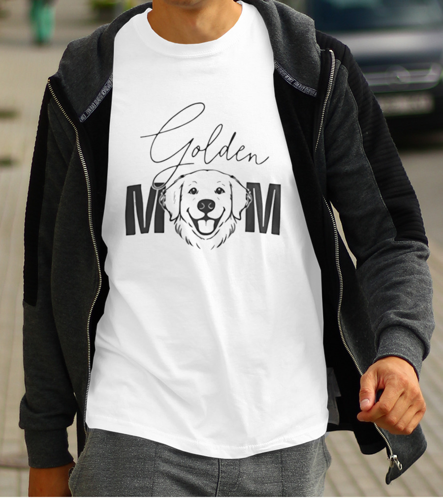 Golden Retriever Dog Mom T-Shirt