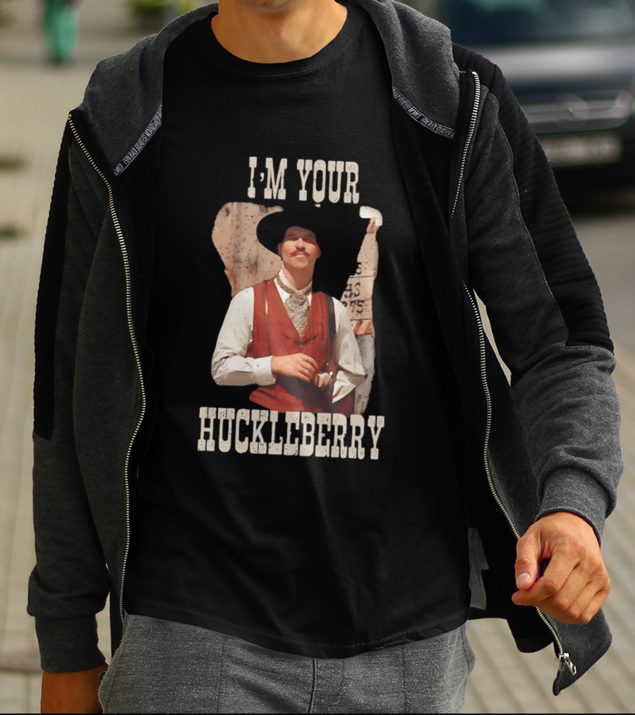 Tombstone Doc Holliday I'm Your Huckleberry T-Shirt