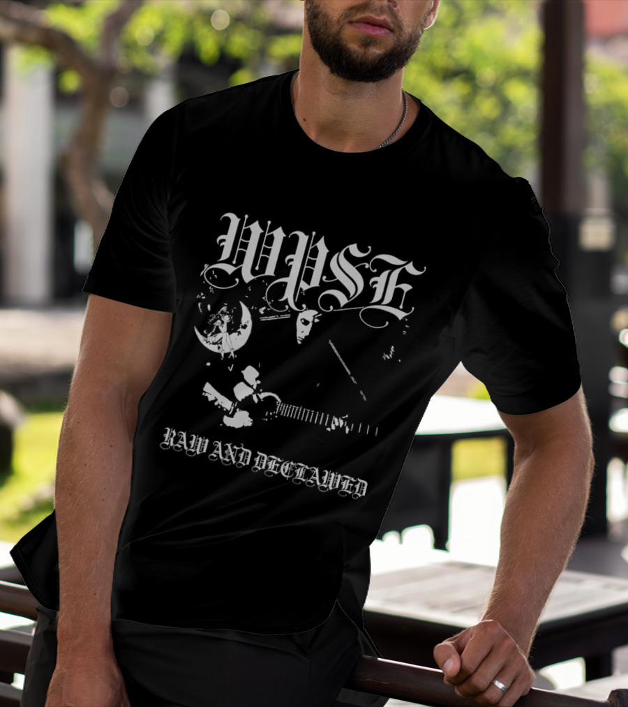 Wicca Phase Springs Eternal WPSG Raw And Declawed Mystical Onlooker Moon T-Shirt