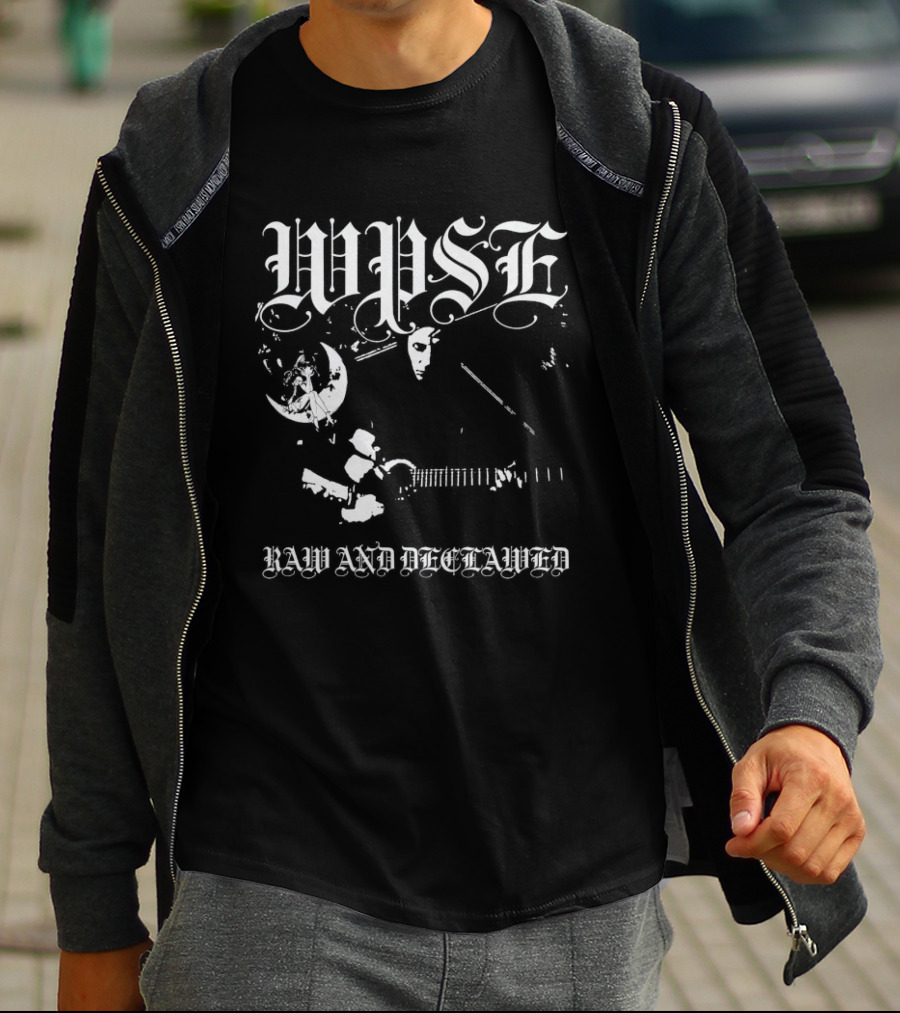 Wicca Phase Springs Eternal WPSG Raw And Declawed Mystical Onlooker Moon T-Shirt