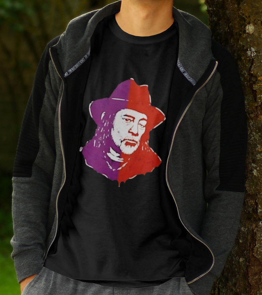 Willie Nelson Face Pop Art Style Cowboy Hat T-Shirt