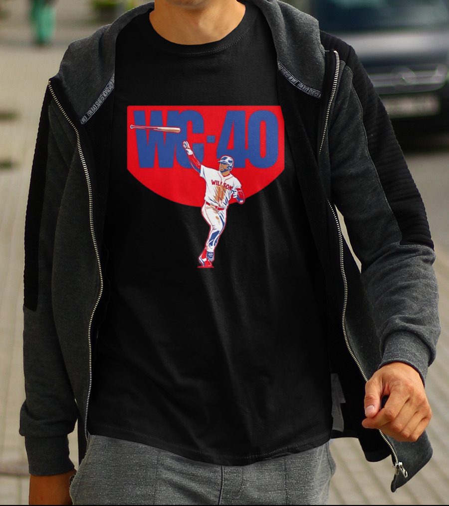 Willson Contreras WC 40 Boston Red Sox Baseball MLB 2026 T-Shirt