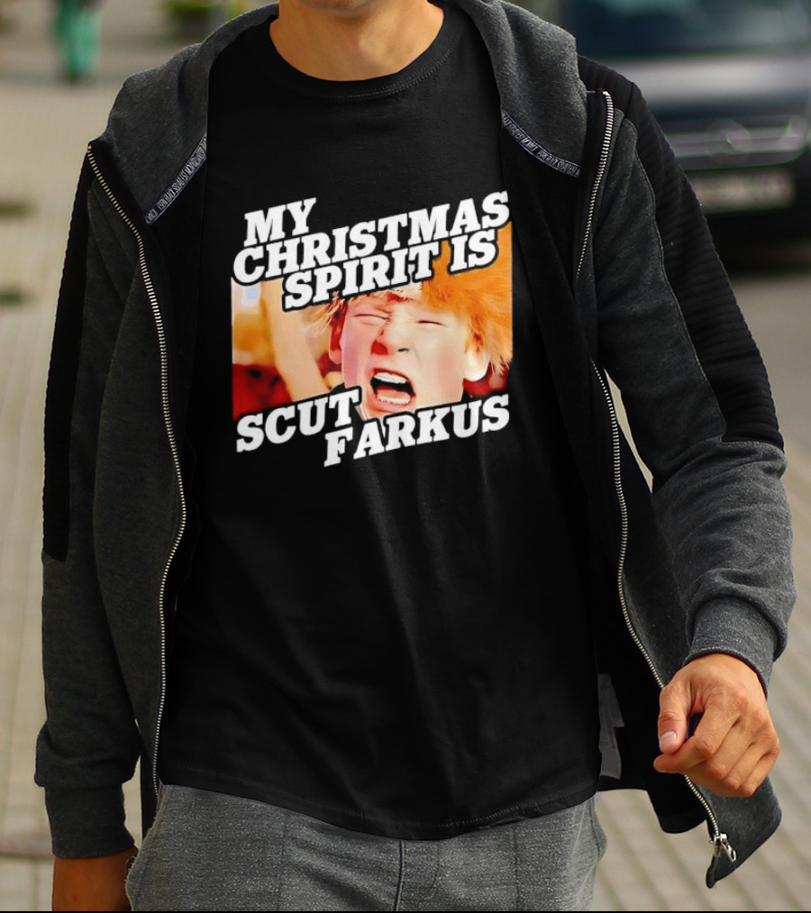A Christmas Story My Christmas Spirit Is Scut Farkus T-Shirt