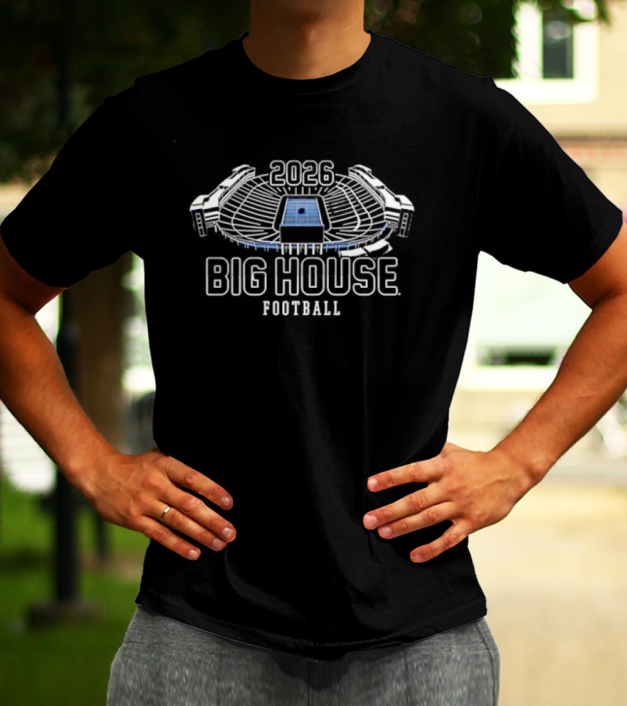 2026 Big House Football Stadium Michigan T-Shirt