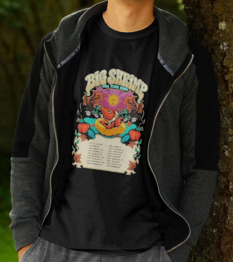 Big Shrimp Fall Tour 2026 Dates T-Shirt