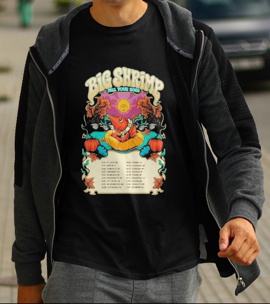 Big Shrimp Fall Tour 2026 Dates T-Shirt