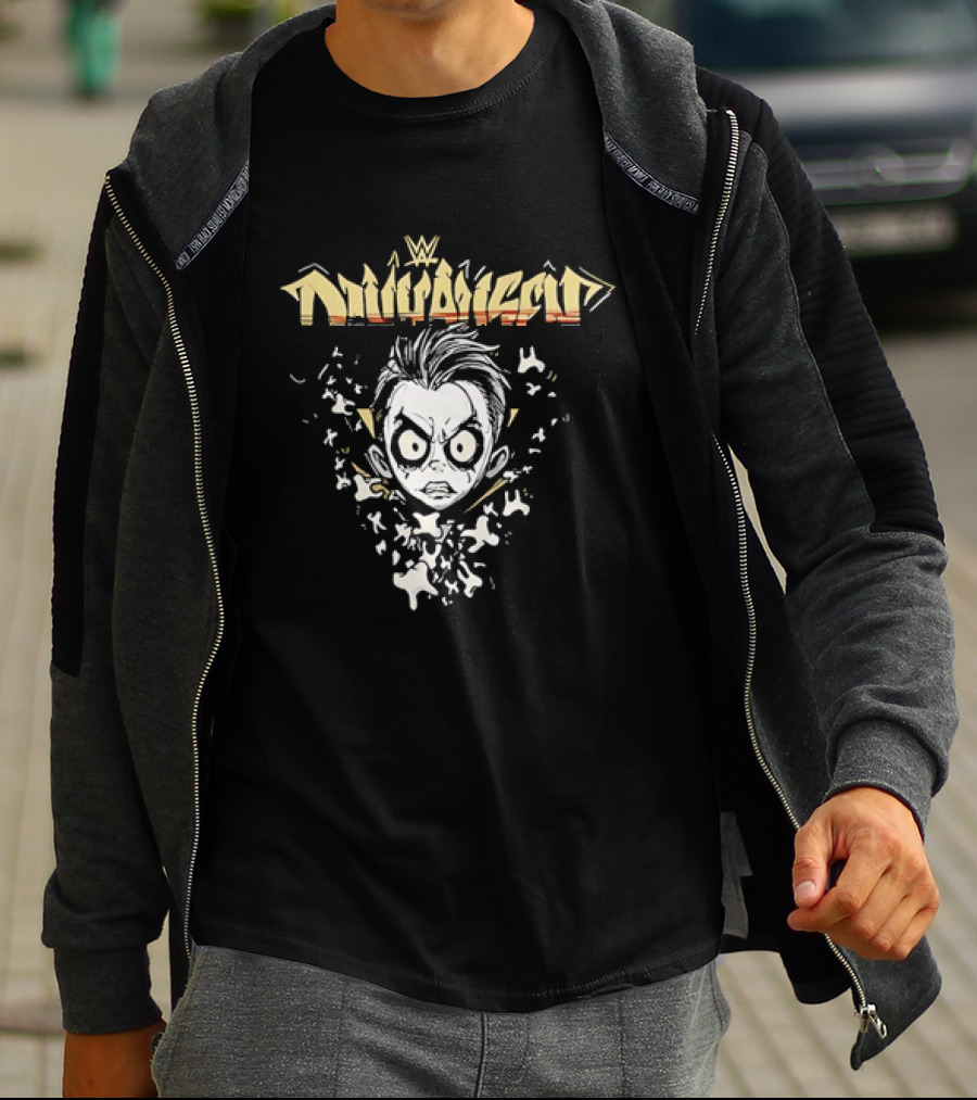 Danhausen WWE Superstars Cartoon Head With Crown T-Shirt