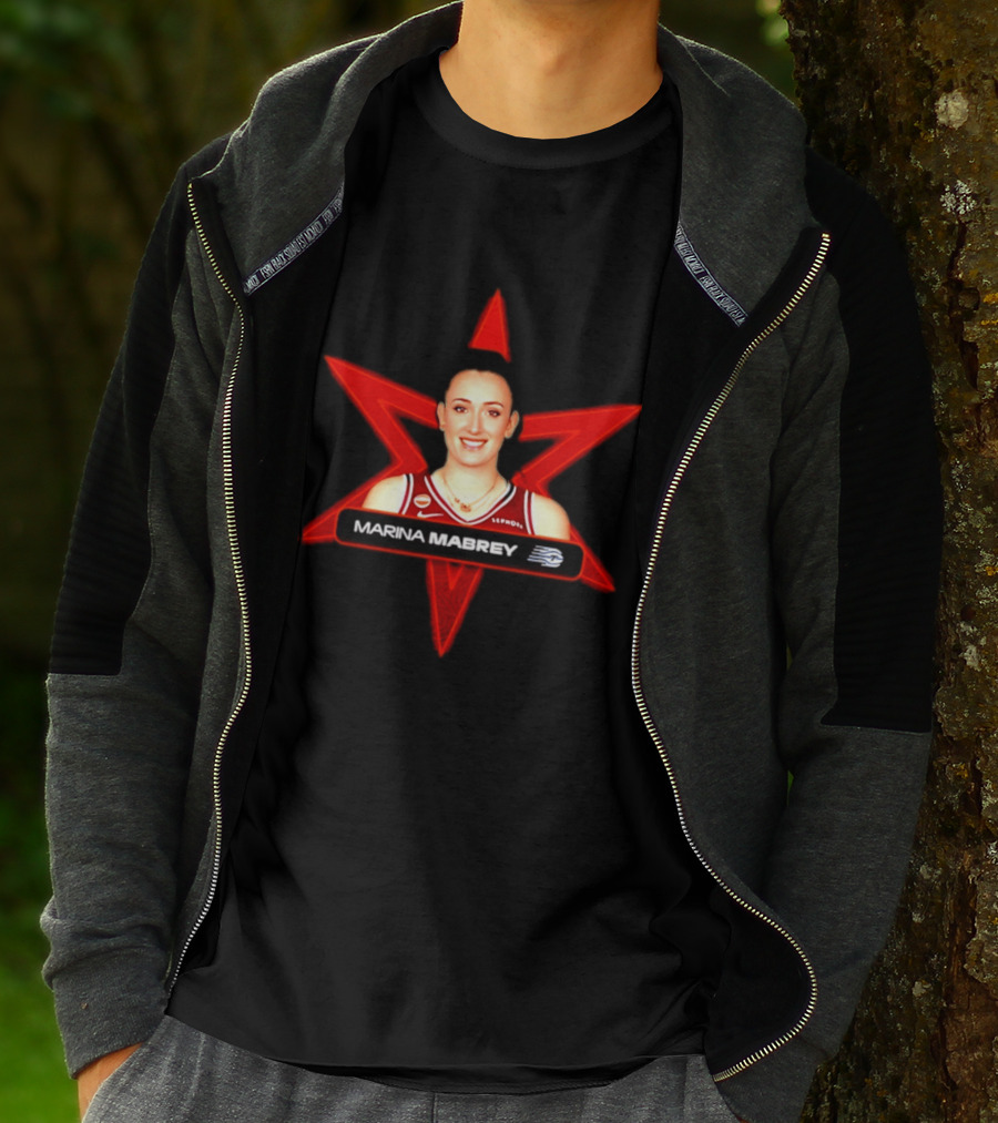 Marina Mabrey Toronto Tempo WNBA All Star 2026 Red Star T-Shirt