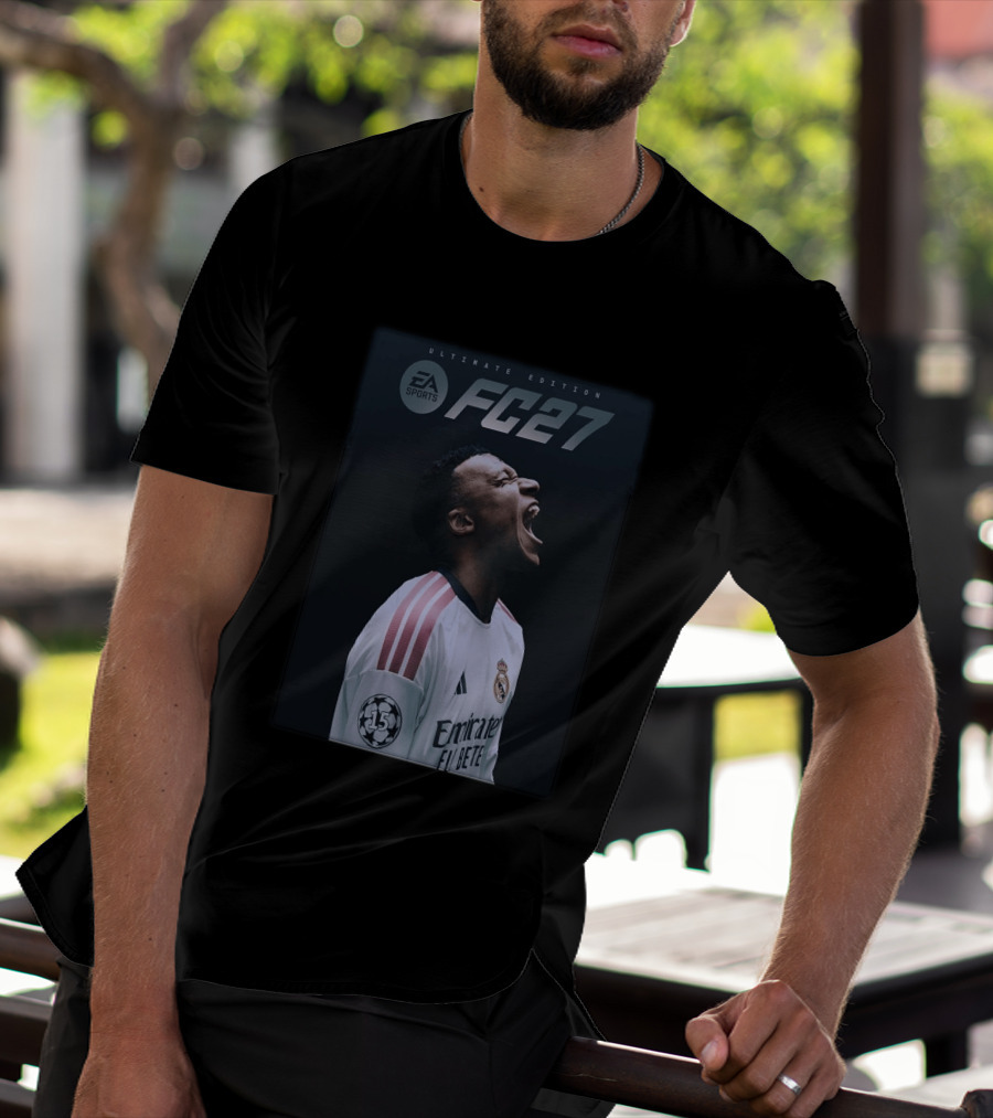 EA Sports FC 27 Ultimate Edition Kylian Mbappé Real Madrid Fútbol Club 2023 T-Shirt