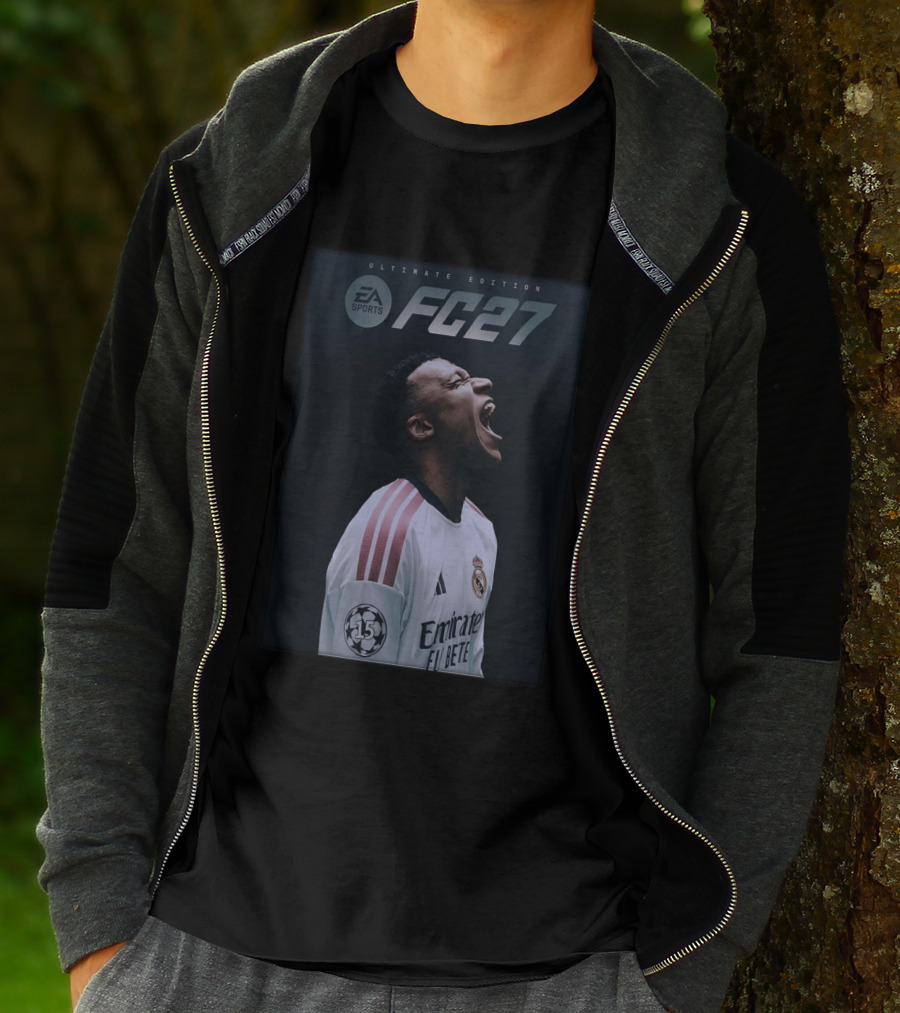 EA Sports FC 27 Ultimate Edition Kylian Mbappé Real Madrid Fútbol Club 2023 T-Shirt