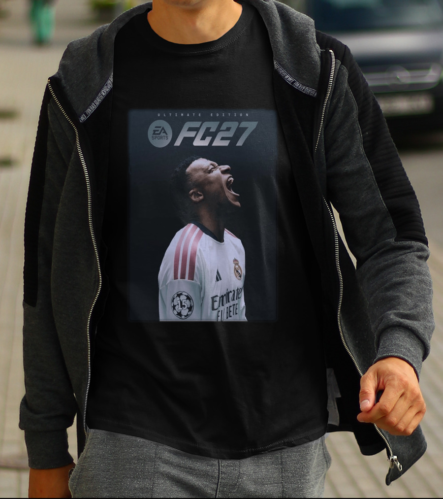 EA Sports FC 27 Ultimate Edition Kylian Mbappé Real Madrid Fútbol Club 2023 T-Shirt
