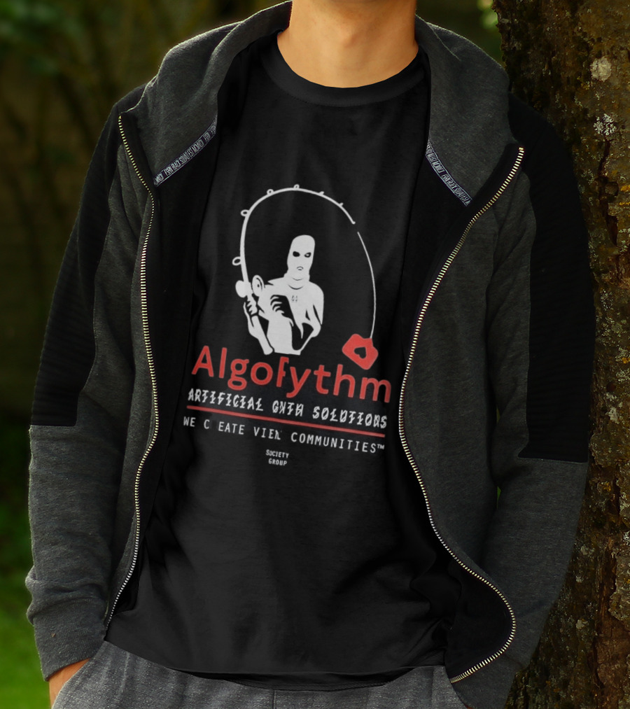 Nicky Romero Tomorrowland Algofythm We Create Viral Communities Society Group T-Shirt