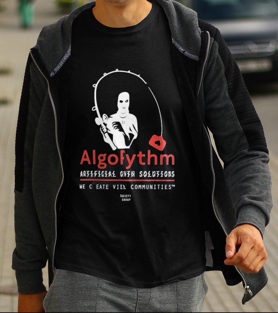 Nicky Romero Tomorrowland Algofythm We Create Viral Communities Society Group T-Shirt