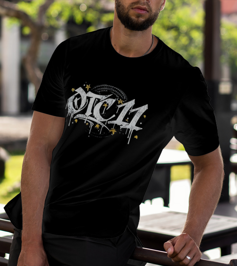 OTC11 Basketball Action Player Stars Black T-Shirt