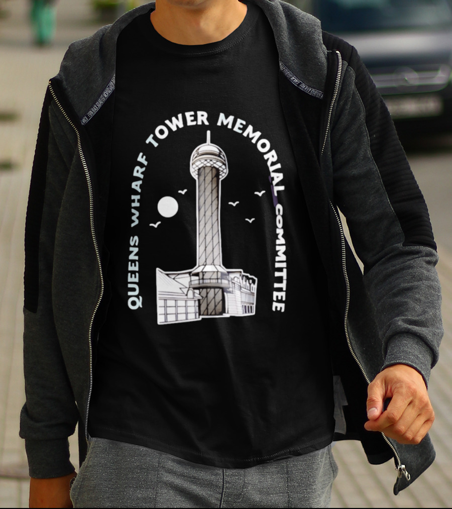 Queens Wharf Tower Memorial Committee Landmark Architecture T-Shirt