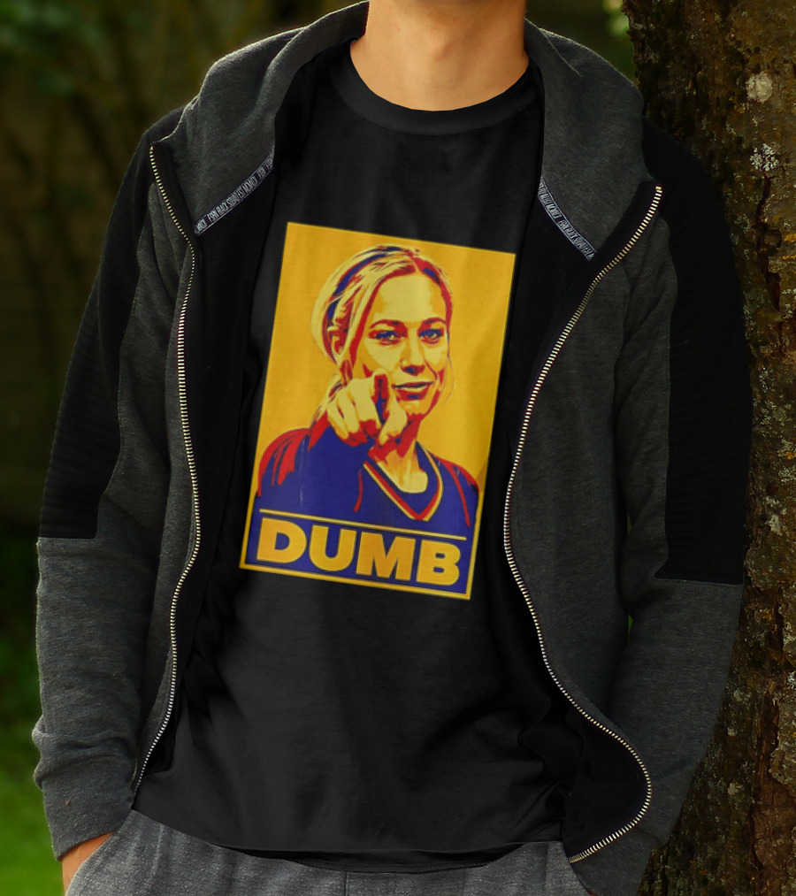 Sophia Cunningham Dumb Woman Pointing Her Finger T-Shirt
