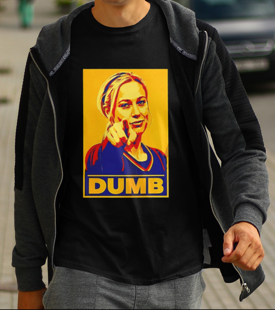 Sophia Cunningham Dumb Woman Pointing Her Finger T-Shirt