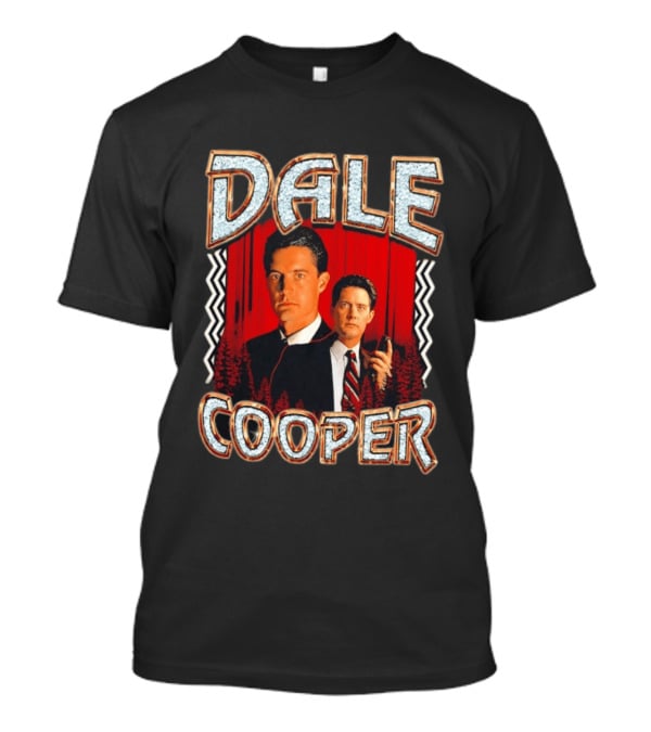 Dale Cooper Twin Peaks Retro Style Forest T-Shirt