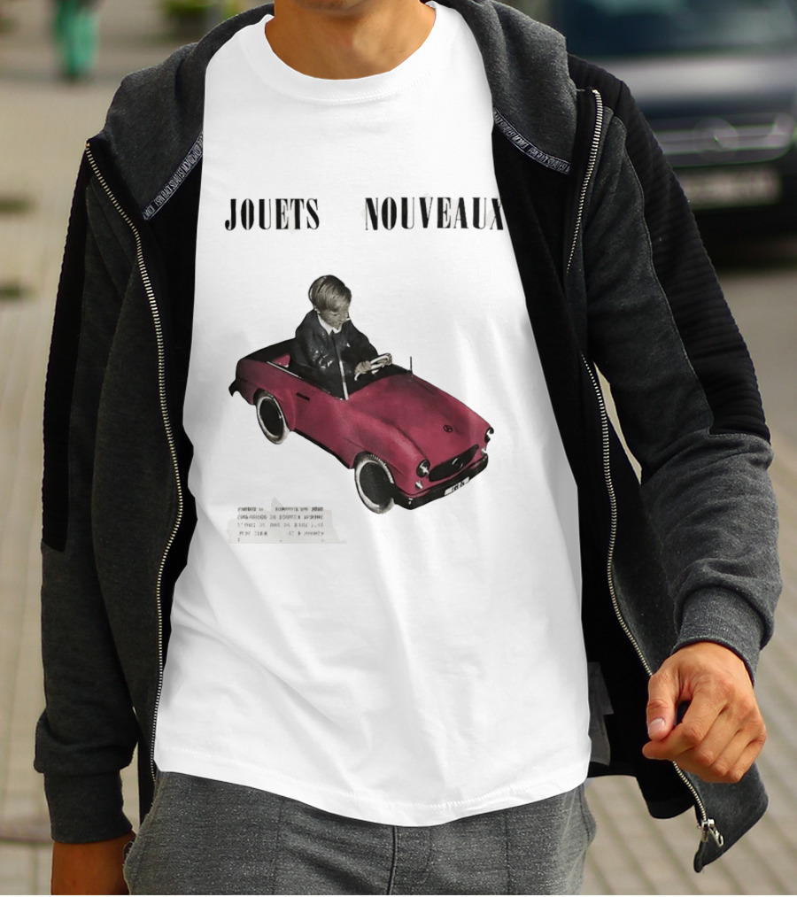 Jouets Nouveaux Vintage Car Child Paris Image T-Shirt