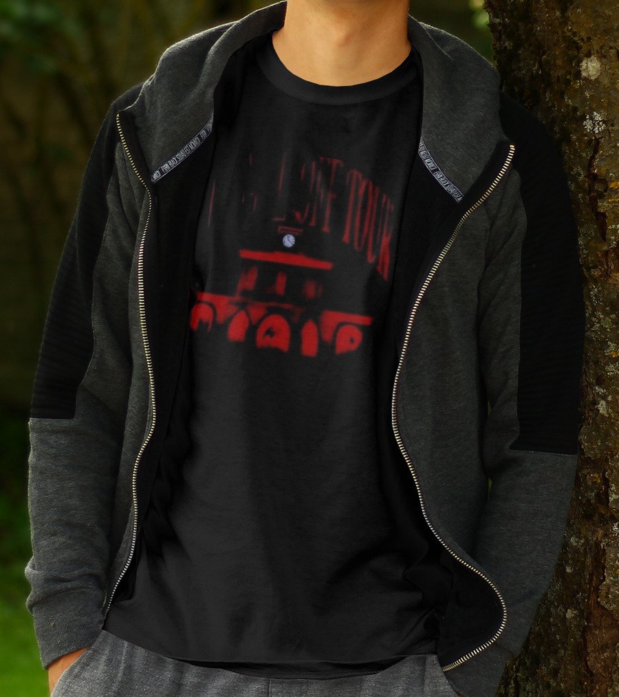 The Fall Off Tour Tower Men's Red Blood Drip T-Shirt