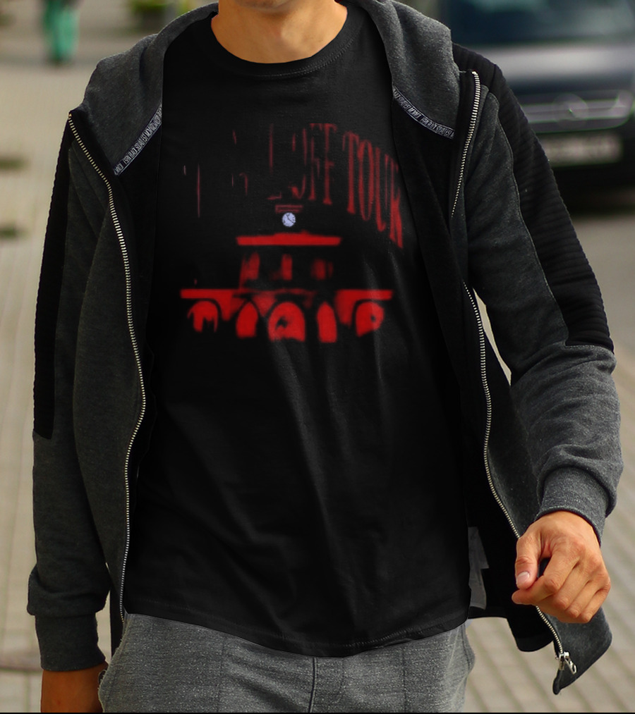 The Fall Off Tour Tower Men's Red Blood Drip T-Shirt