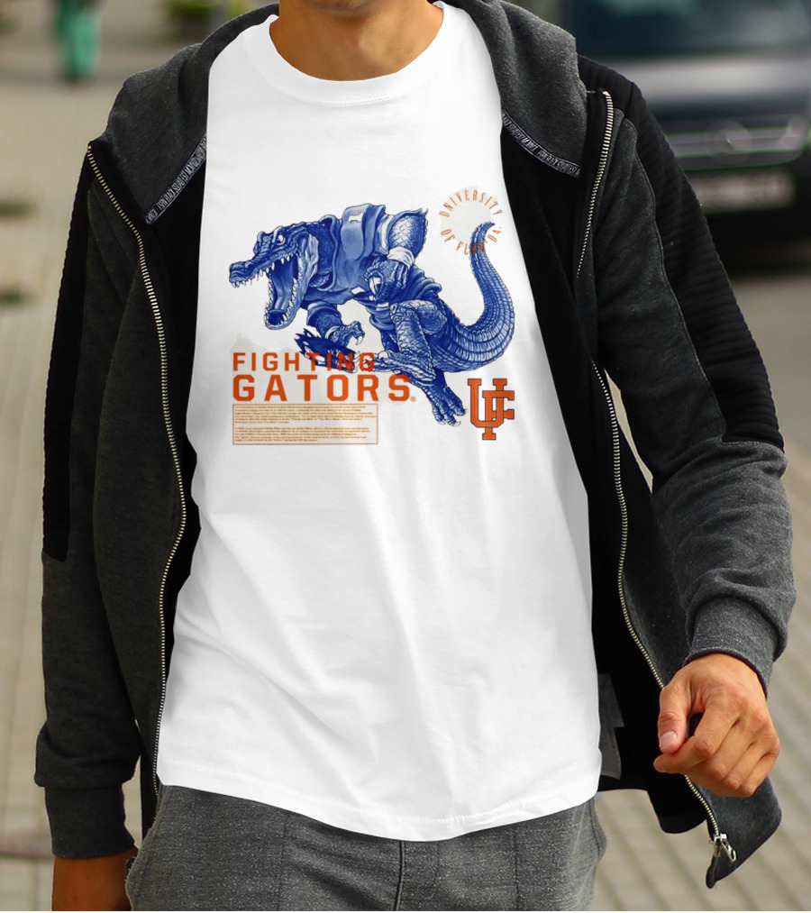 University Of Florida Fighting Gators History Of The Gator T-Shirt