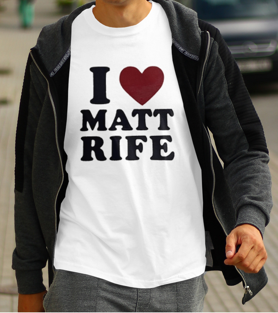 I Love Matt Rife Heart T-Shirt