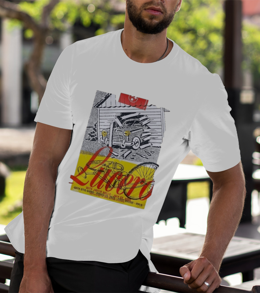 Lucero 20th Anniversary With Justin Wells July 2026 First Avenue MPLS T-Shirt