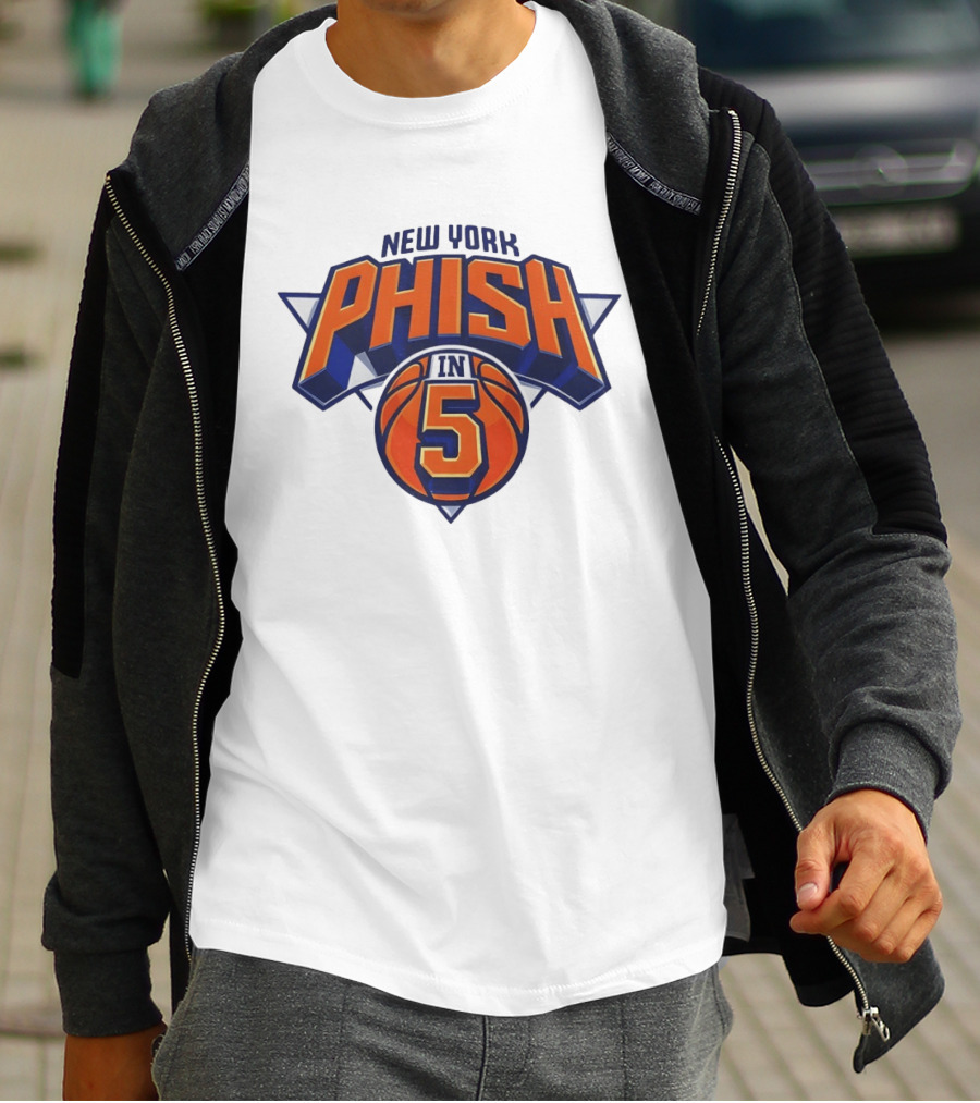 New York Phish Basketball Sports In 5 T-Shirt
