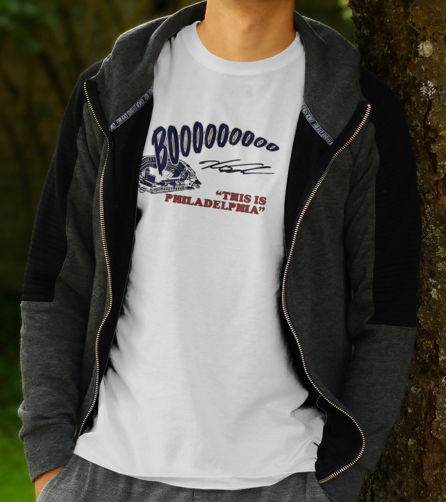 BOOOO This Is Philadelphia Kyle Schwarber Philadelphia Phillies Baseball T-Shirt