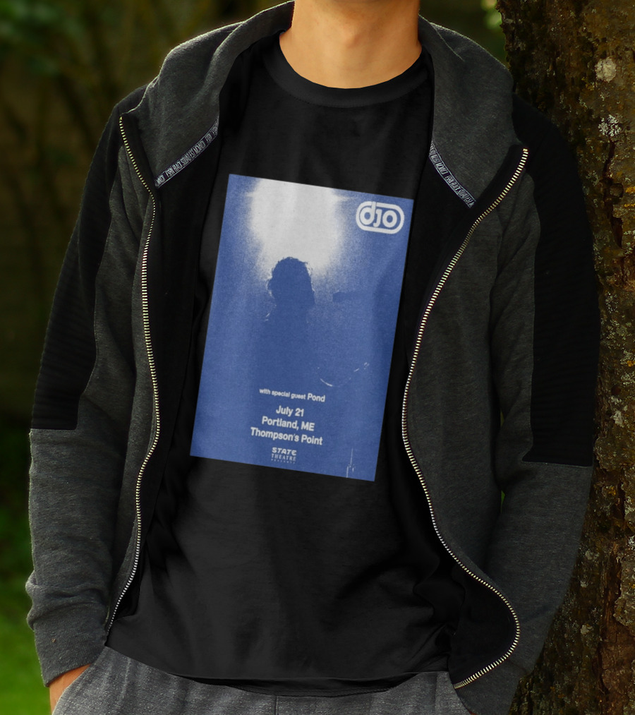 Djo July 21 Portland ME Thompson's Point State Theatre With Special Guest Pond T-Shirt