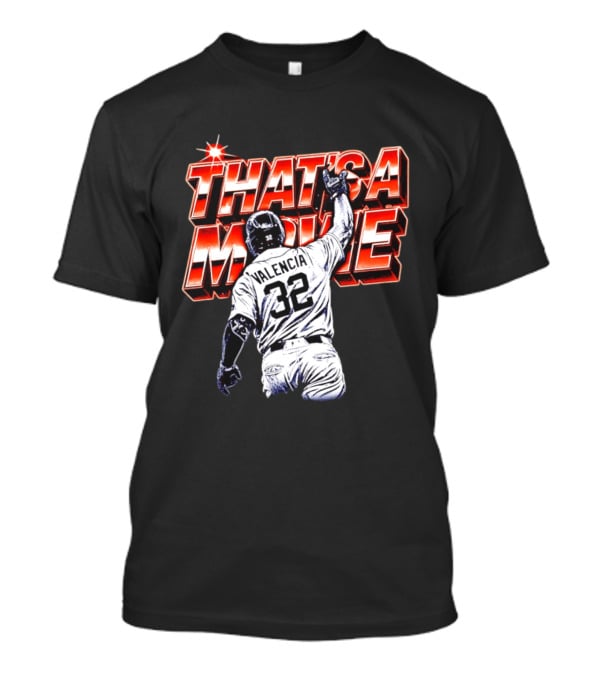 Eduardo Valencia 32 Detroit Tigers That's A Movie T-Shirt