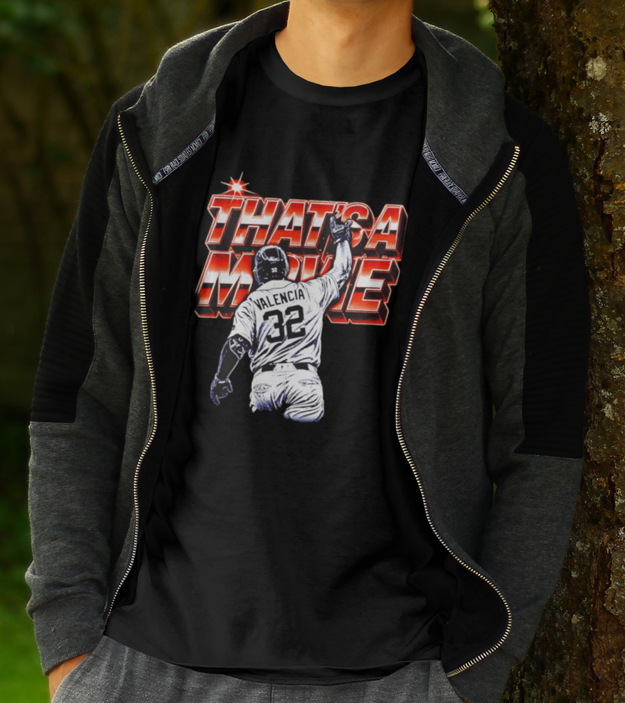 Eduardo Valencia 32 Detroit Tigers That's A Movie T-Shirt